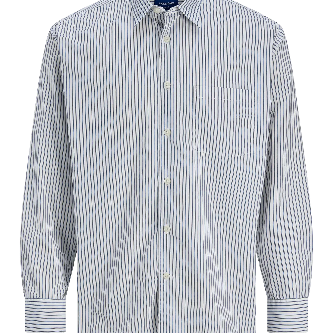 JJ BILL POPLIN OVERSIZED SHIRT - WHITE