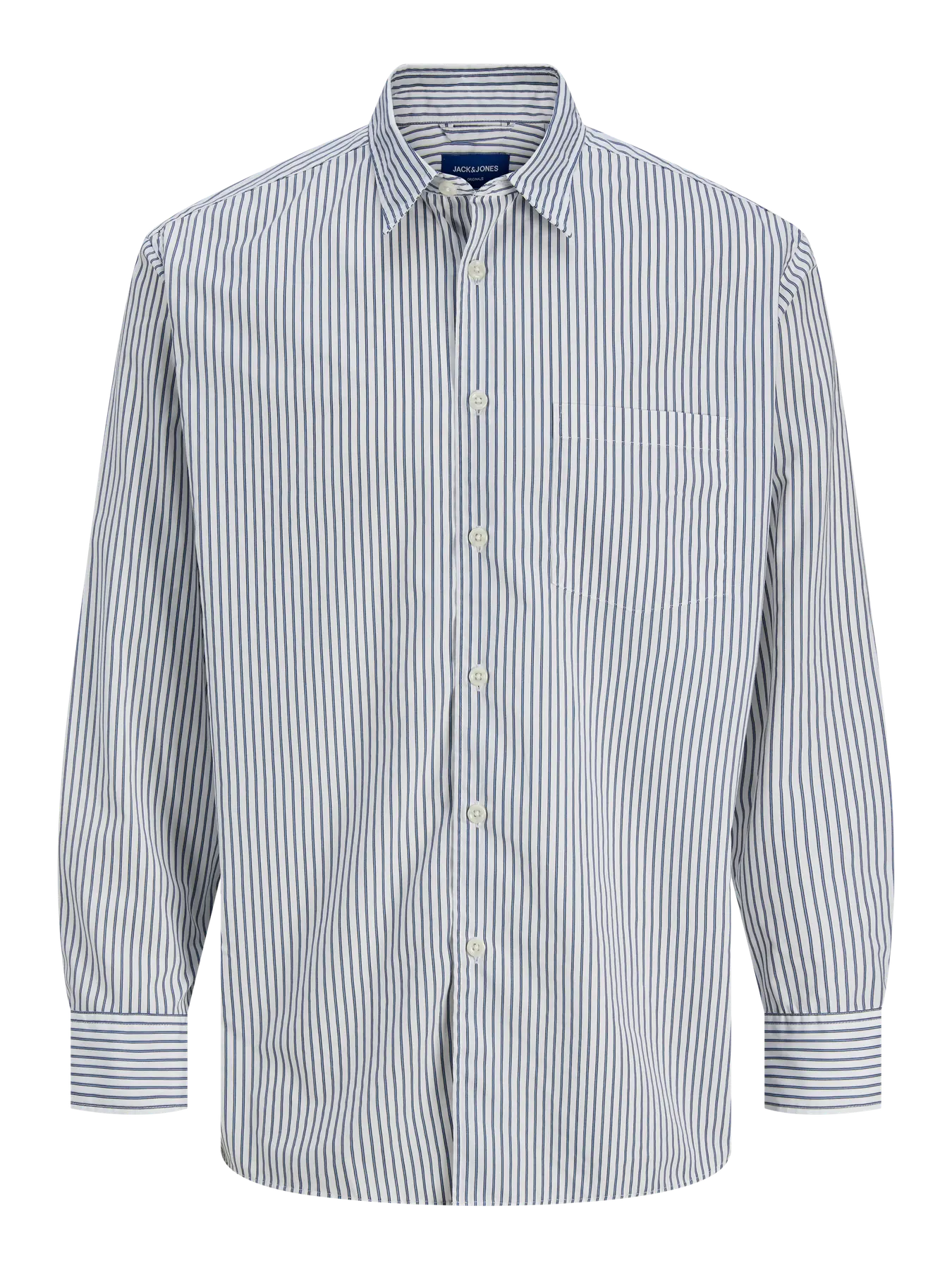 JJ BILL POPLIN OVERSIZED SHIRT - WHITE