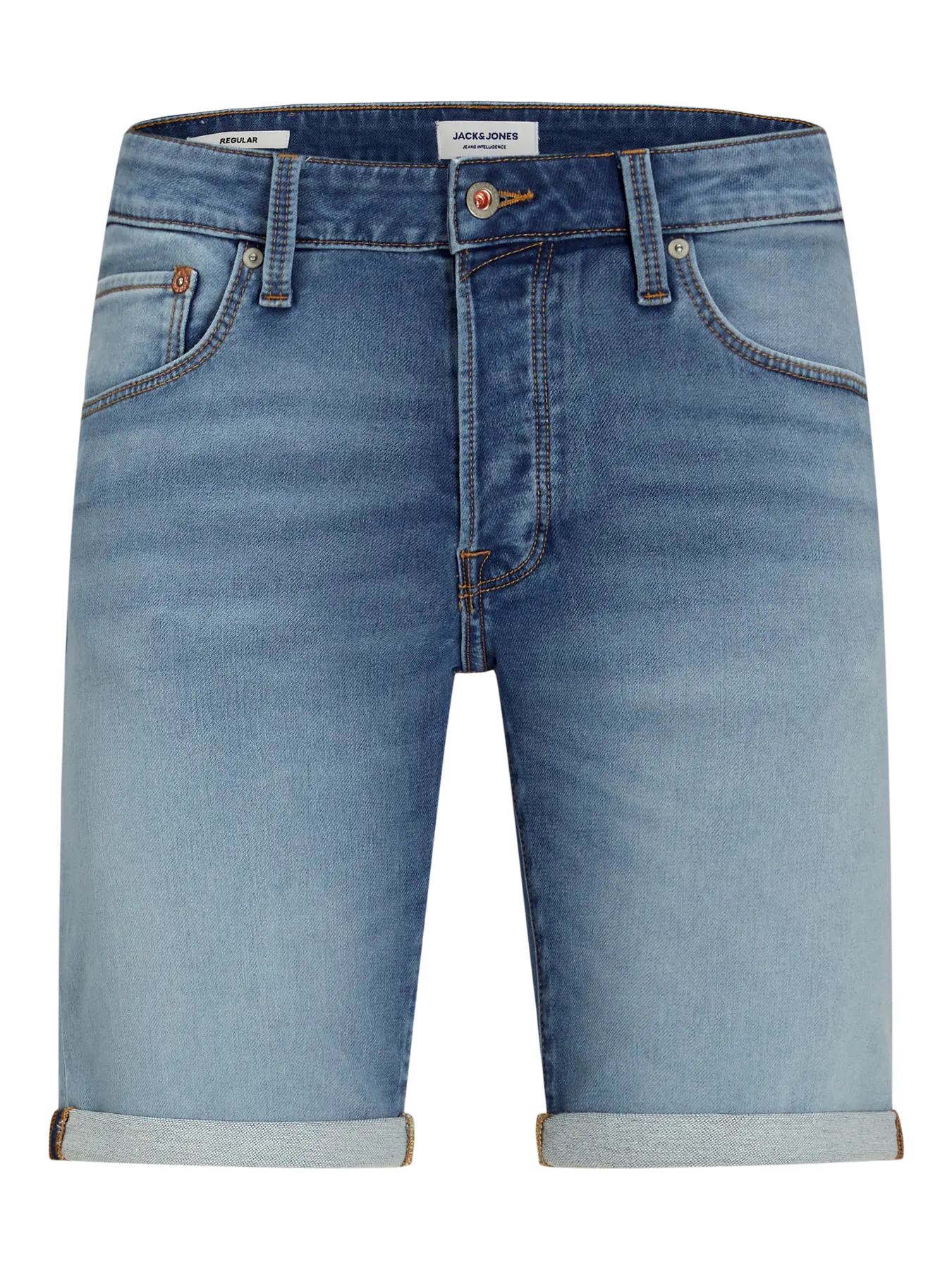 RICK ICON DENIM SHORTS - BLUE DENIM