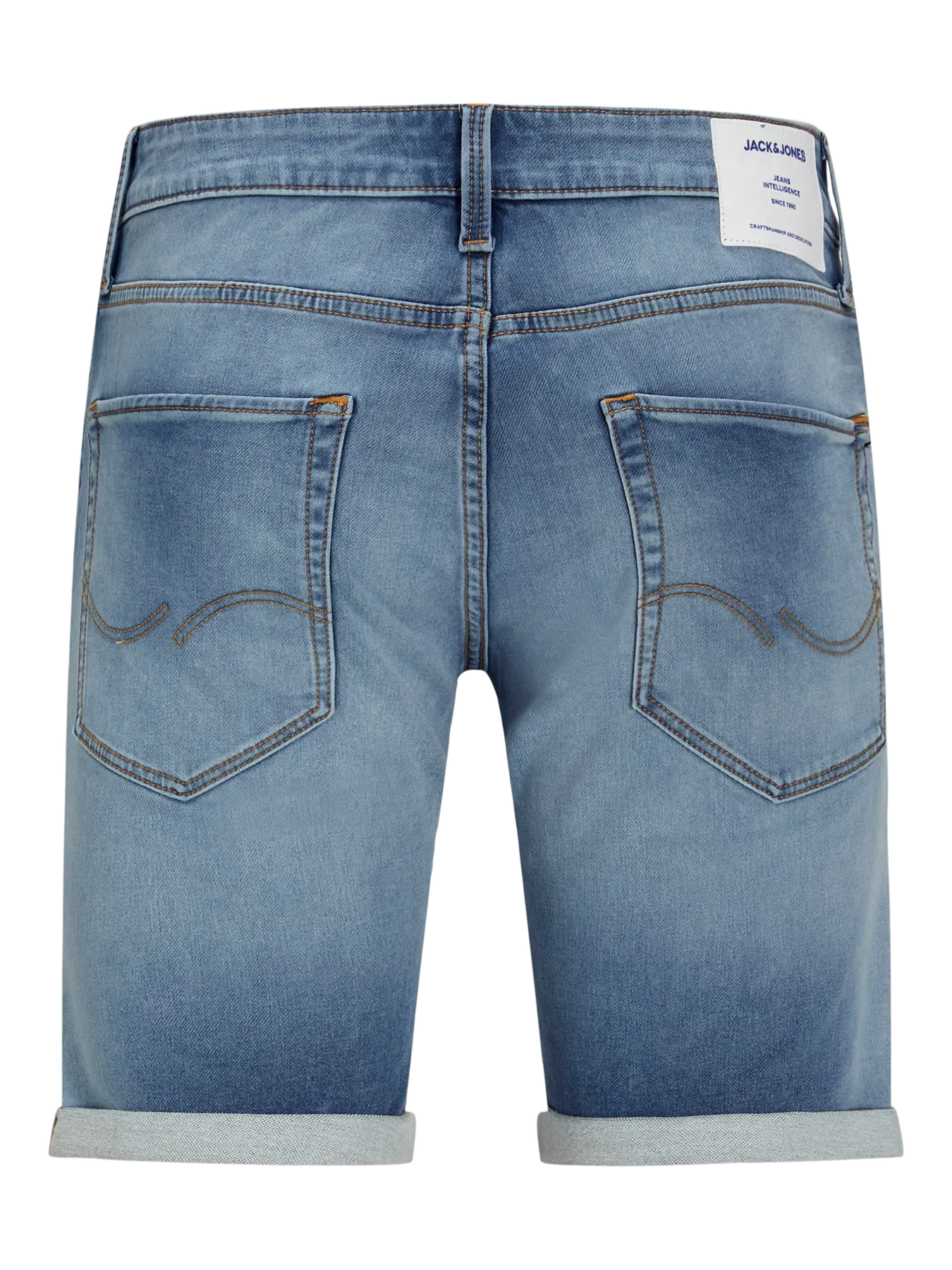 RICK ICON DENIM SHORTS - BLUE DENIM