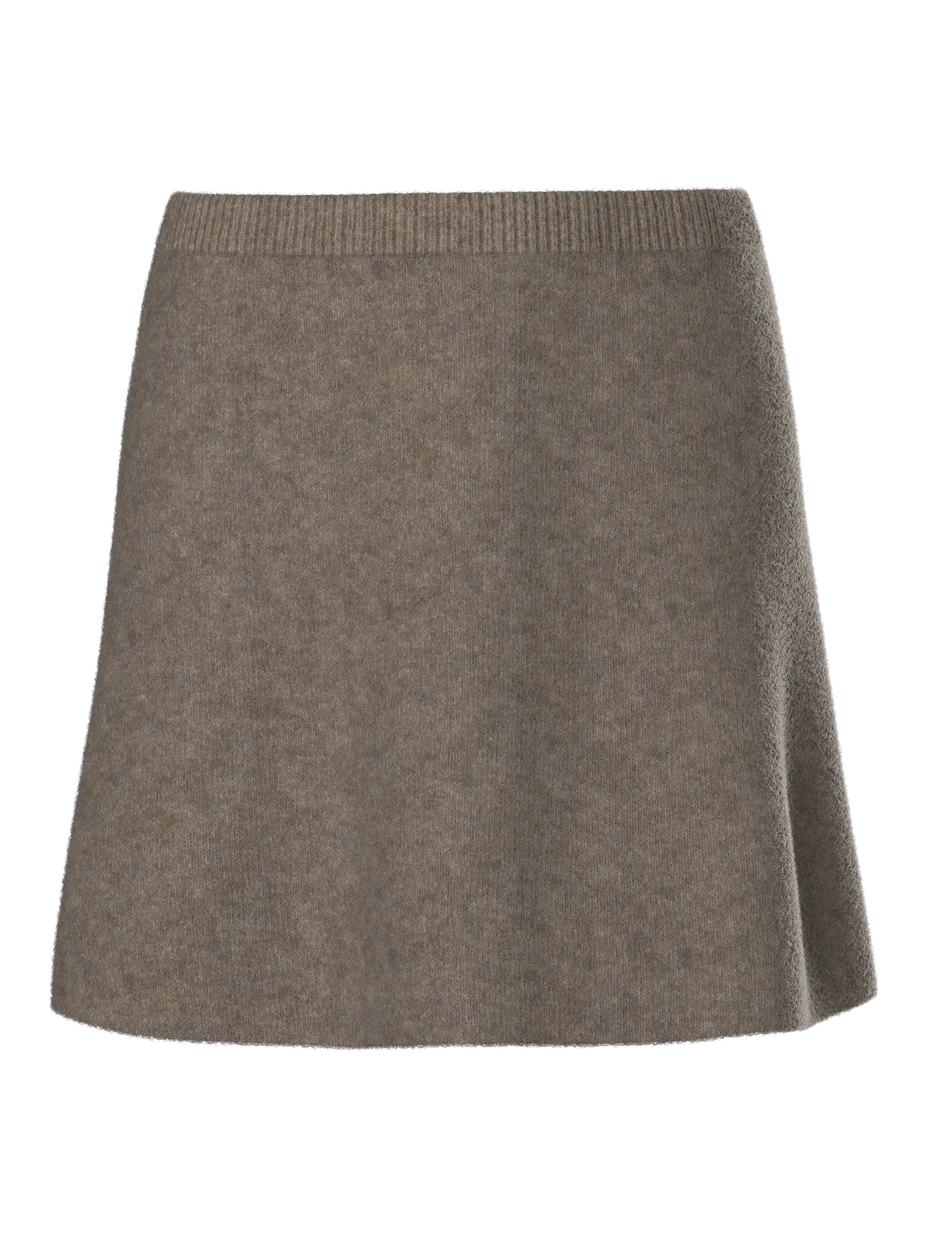 PIECES MALOU HW KNIT SKIRT - MOREL