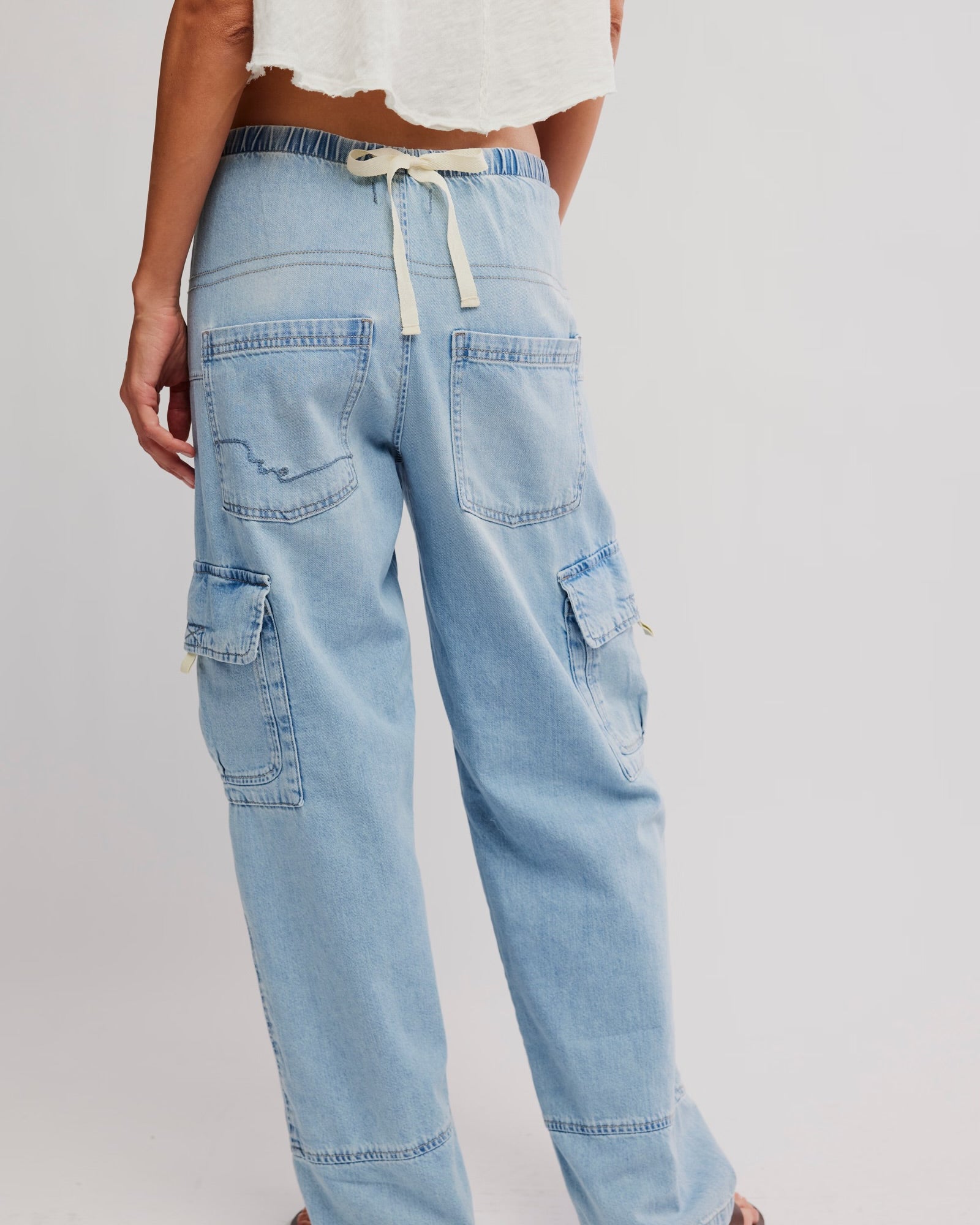 FREE PEOPLE WALLFLOWER PULL ON PANT - VICTORIA
