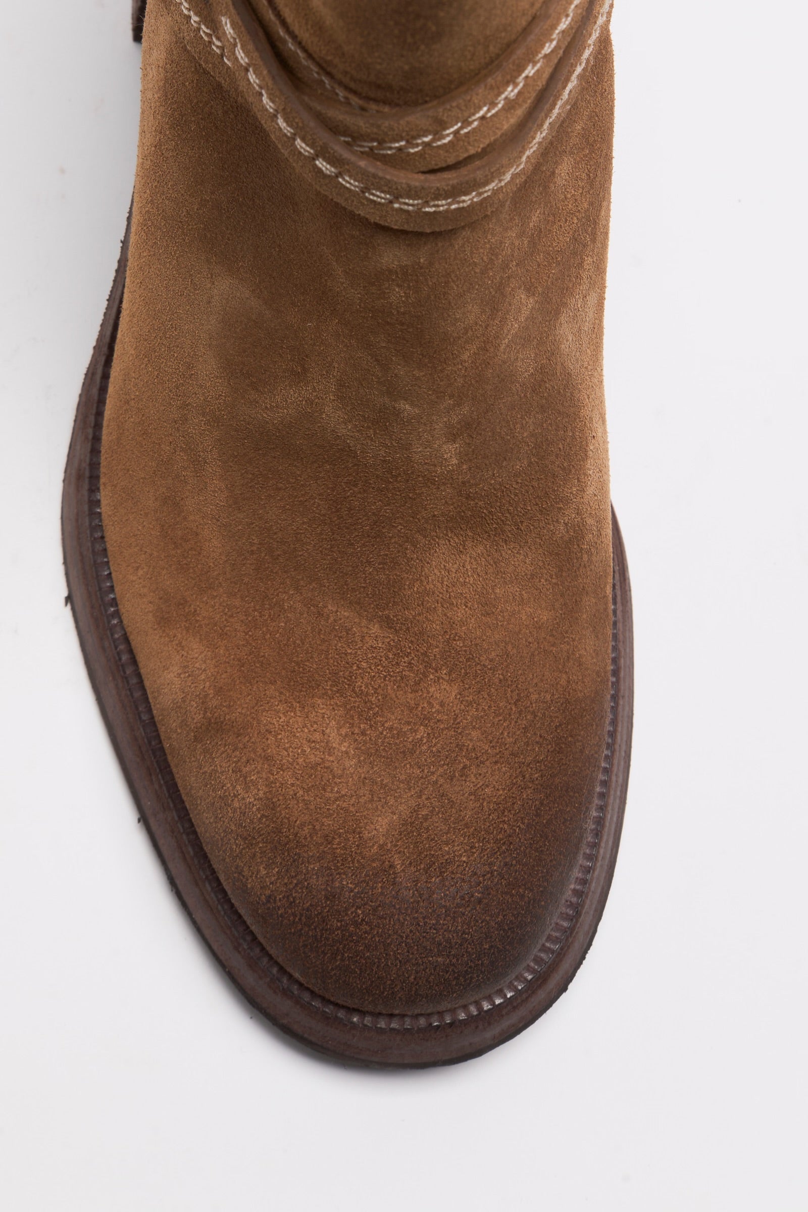 FREE PEOPLE LANDRY PLATFORM BOOT - FADED TOBACCO SUEDE