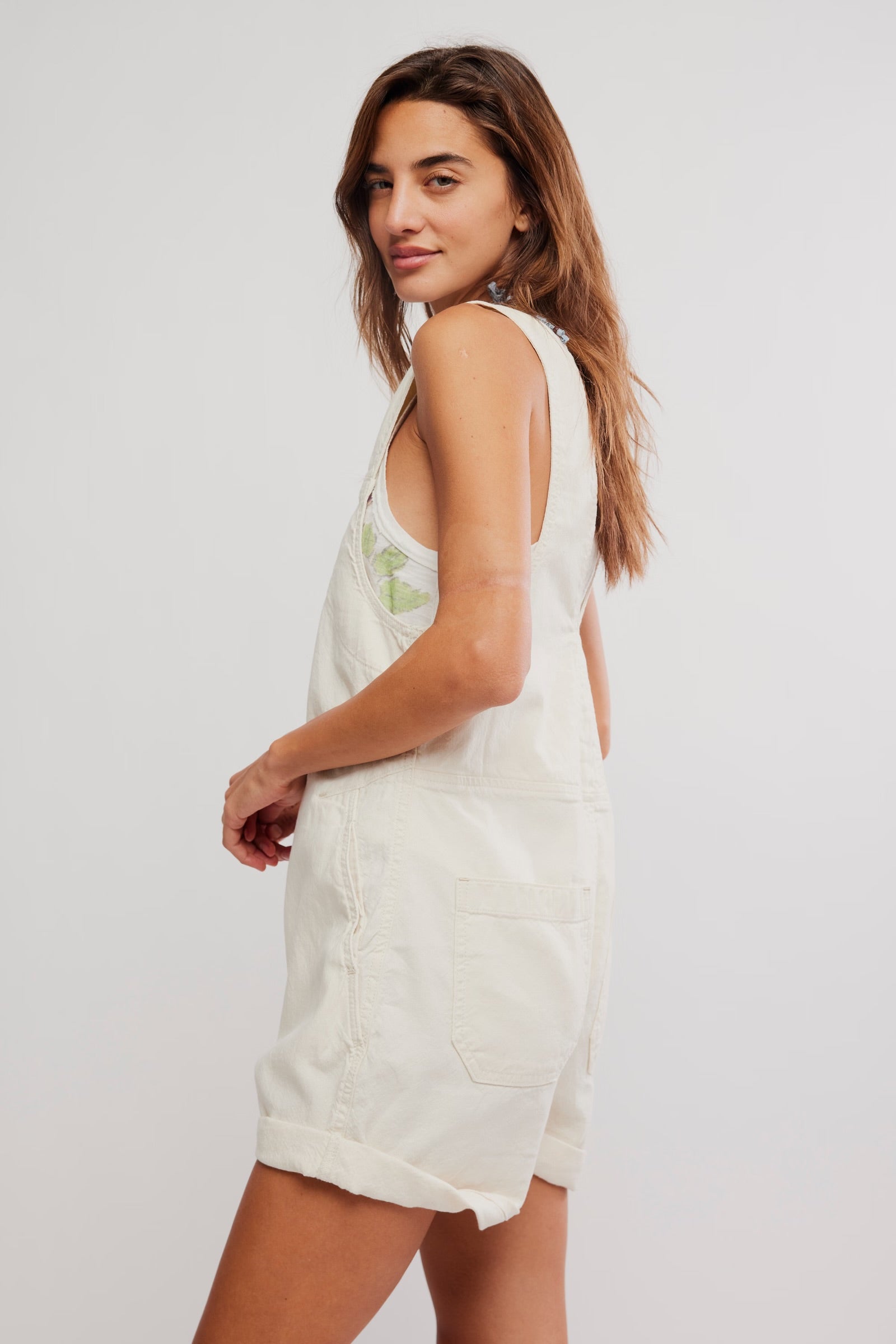 FREE PEOPLE JUDE SHORTALL - ECRU