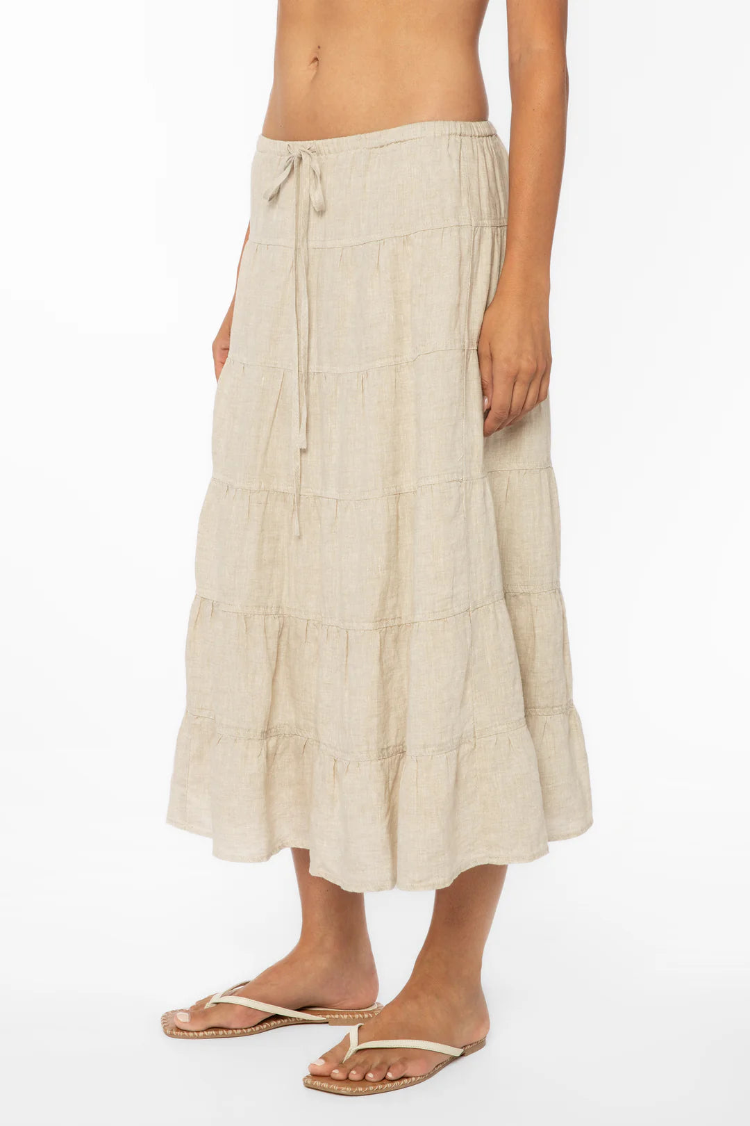 VELVET HEART CLAREMONT MIDI SKIRT - RYE