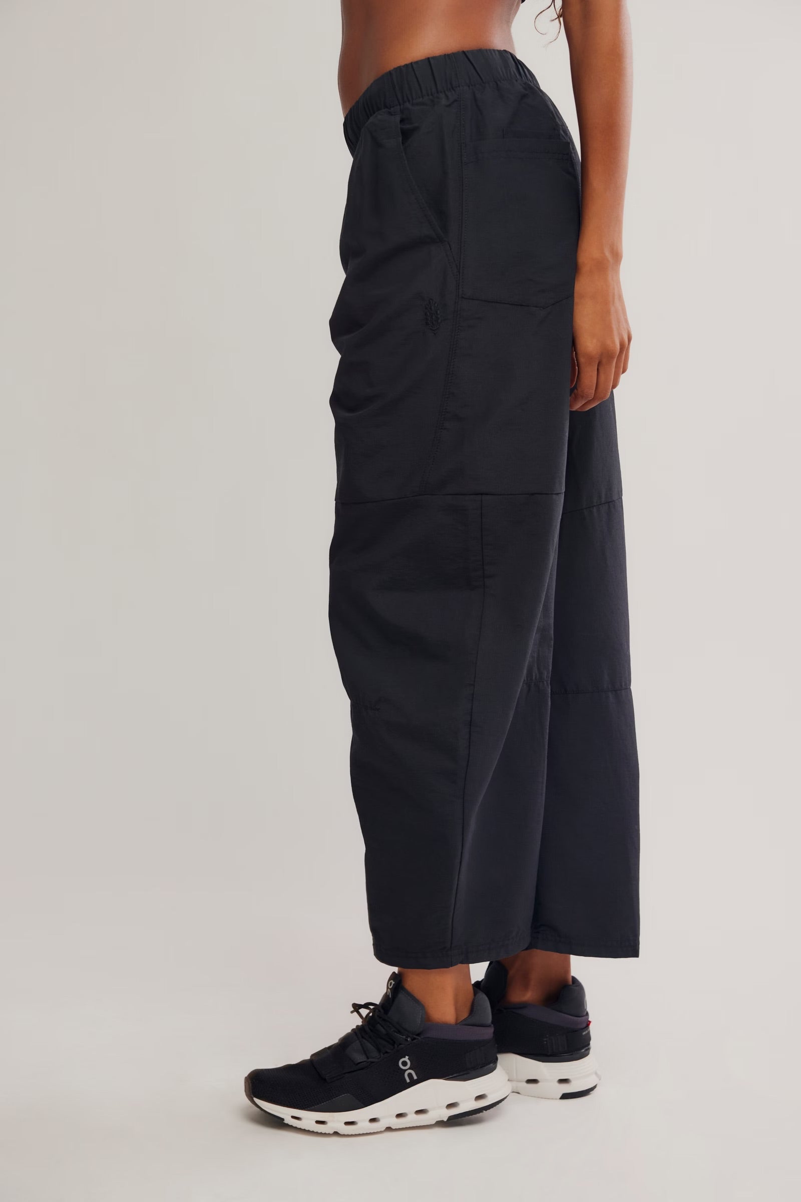 FREE PEOPLE GAME DAY PANT - BLACK