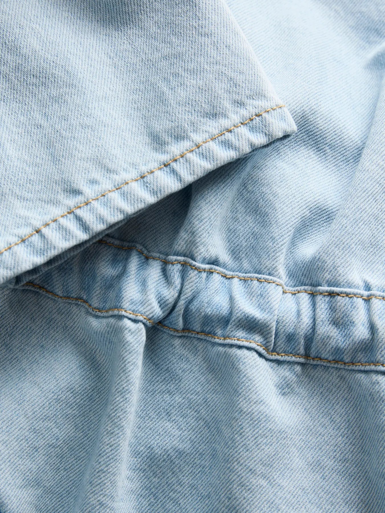 JJXX KENNEDY TIE DENIM SHIRT - LIGHT BLUE