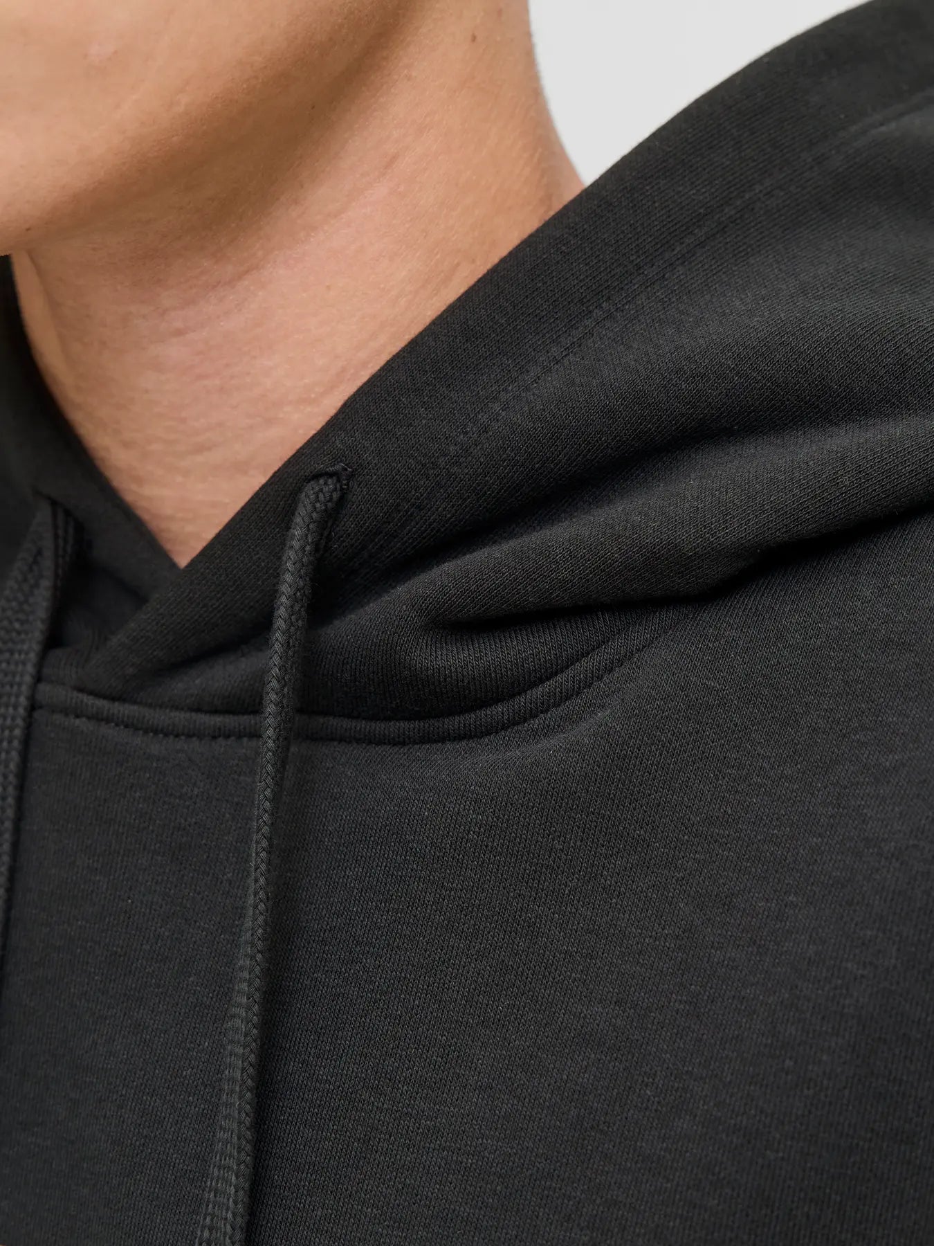 JJ ORINWOOD BLOCK BRANDING HOODIE - BLACK