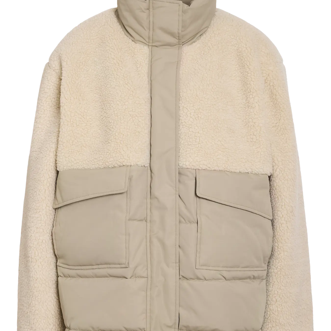 NM CHERRY MIXED PUFFER - BIRCH