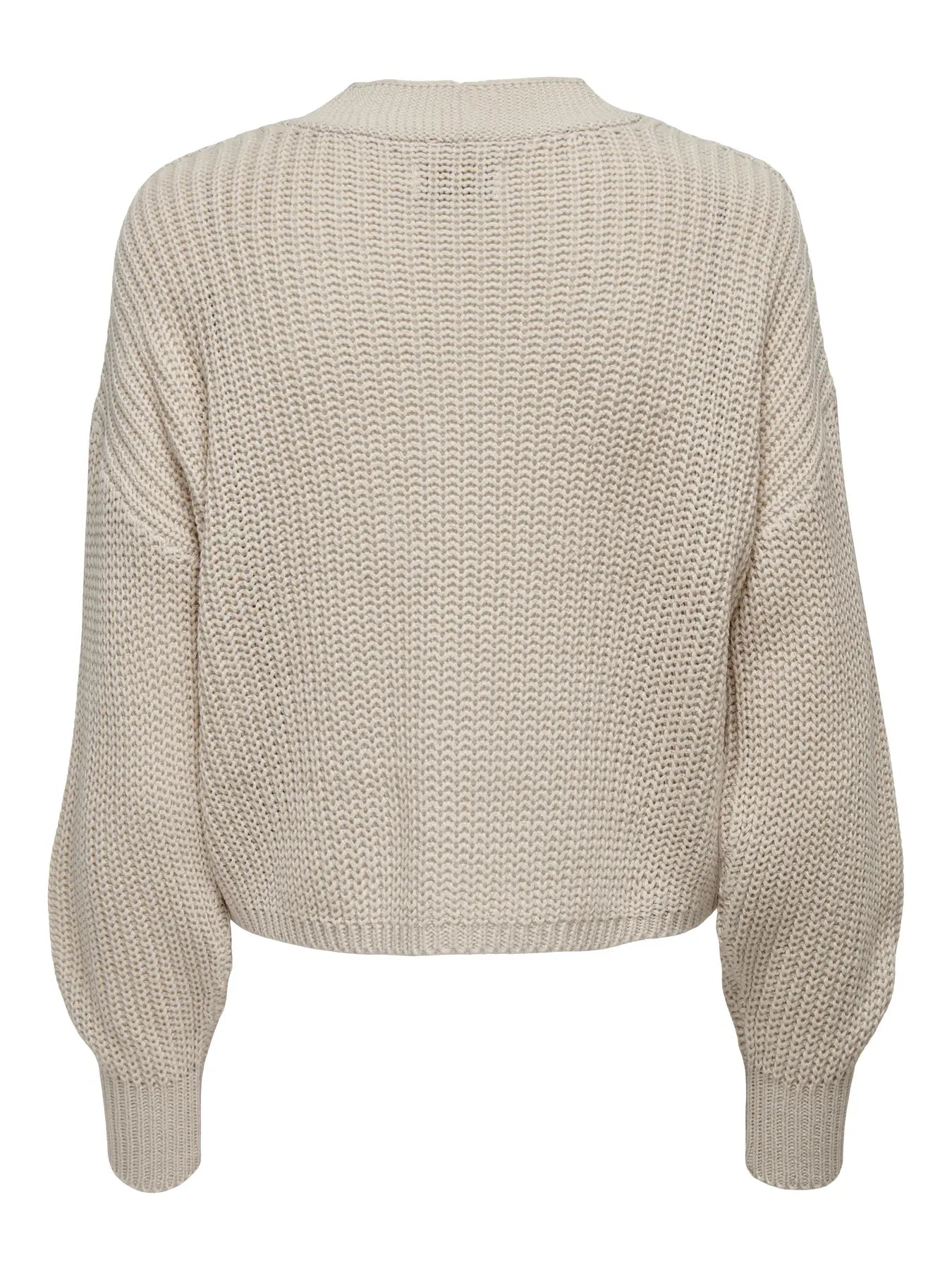 VM CAROL V NECK CARDIGAN - PUMICE STONE