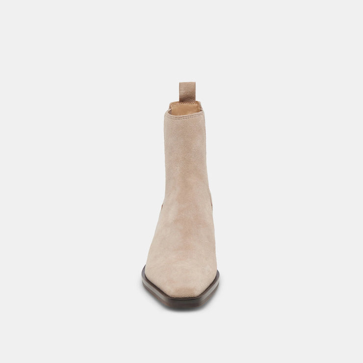 DOLCE VITA FOSTER SUEDE BOOTS TAUPE On Trend