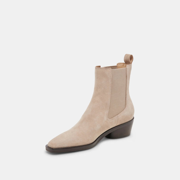 DOLCE VITA FOSTER SUEDE BOOTS - TAUPE