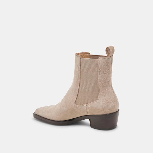 DOLCE VITA FOSTER SUEDE BOOTS - TAUPE