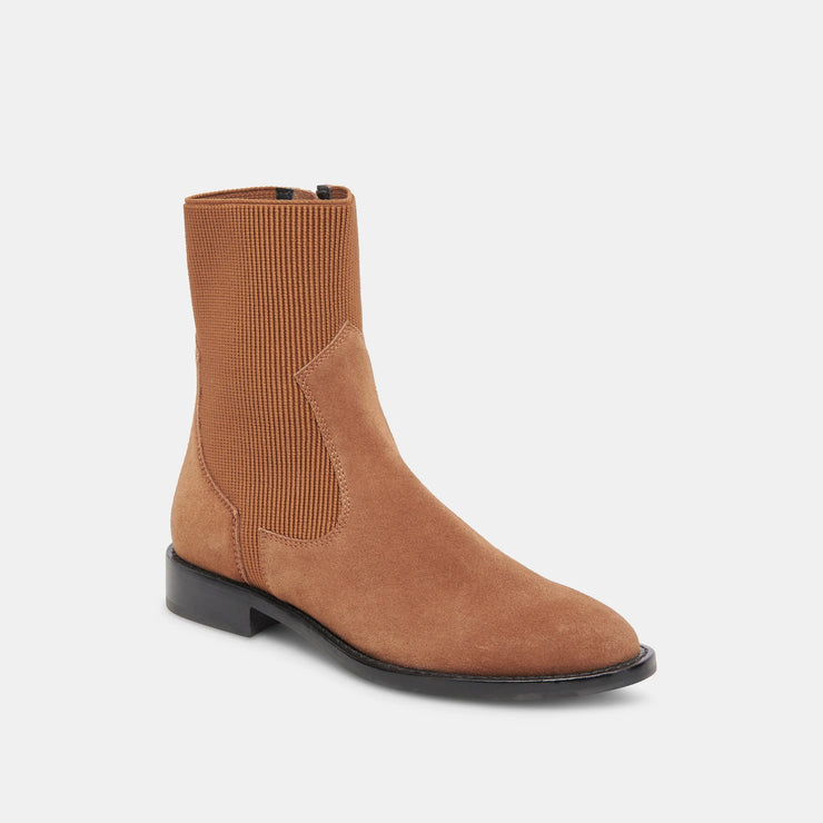 DOLCE VITA GENEVA BOOT TAN SUEDE On Trend