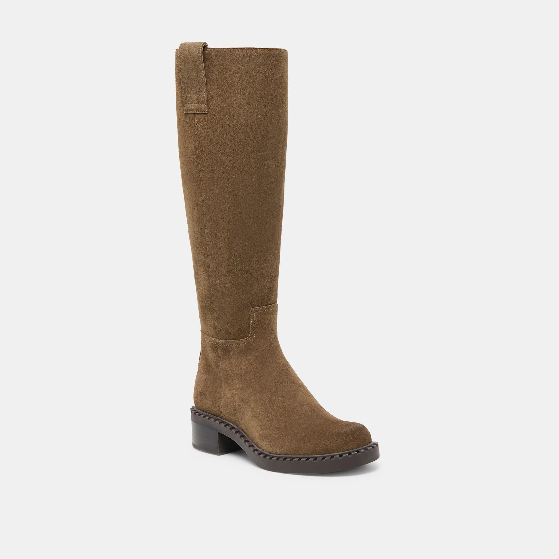 DOLCE VITA GLORY WATERPROOF BOOT - OLIVE SUEDE