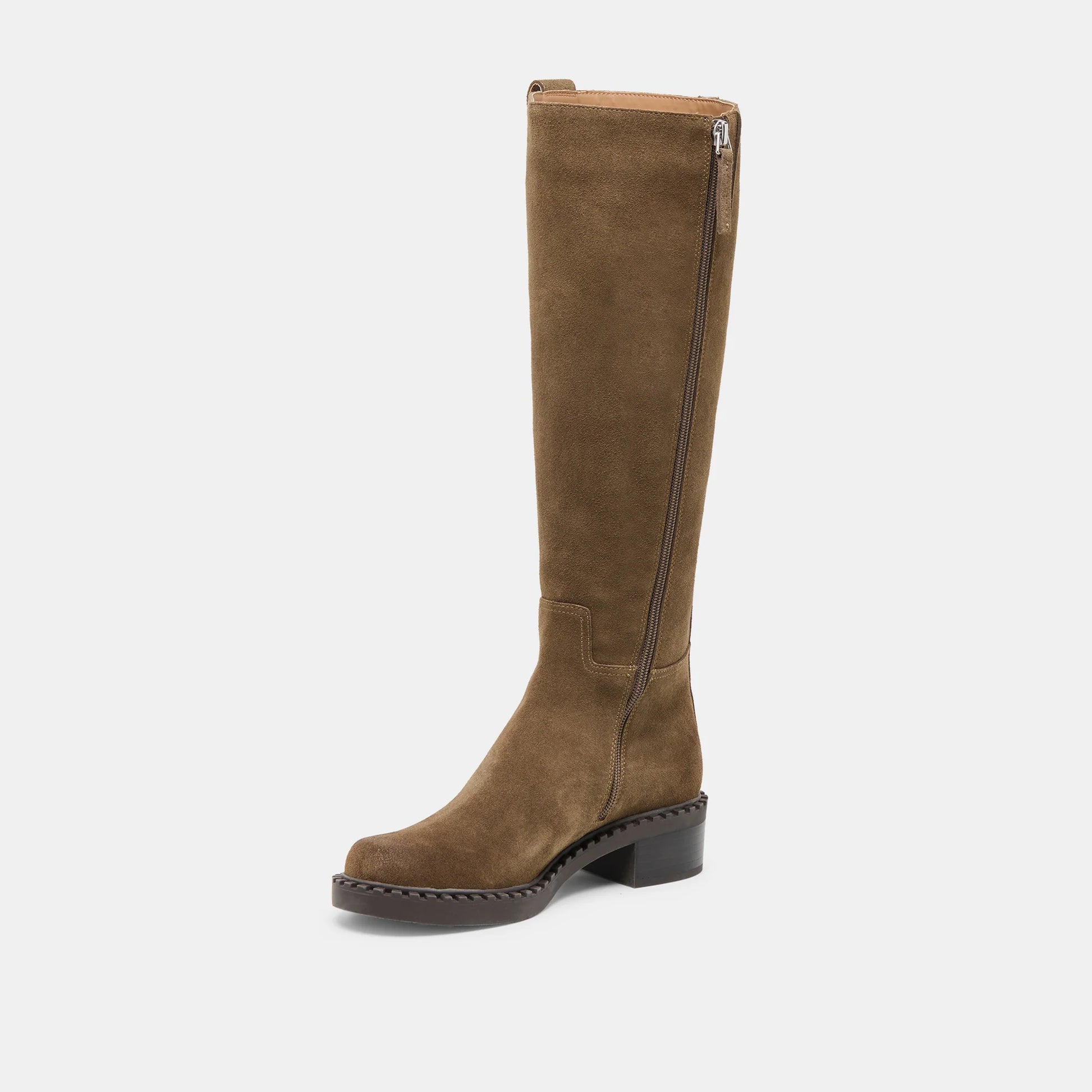 DOLCE VITA GLORY WATERPROOF BOOT - OLIVE SUEDE