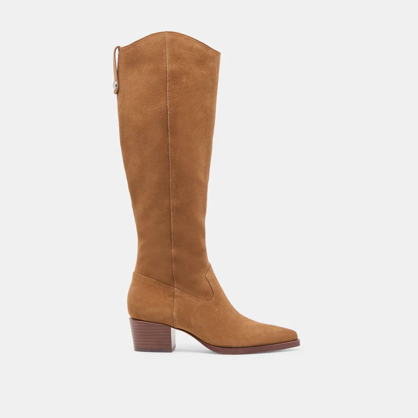 DOLCE VITA VIRONA TALL BOOT - BROWN SUEDE
