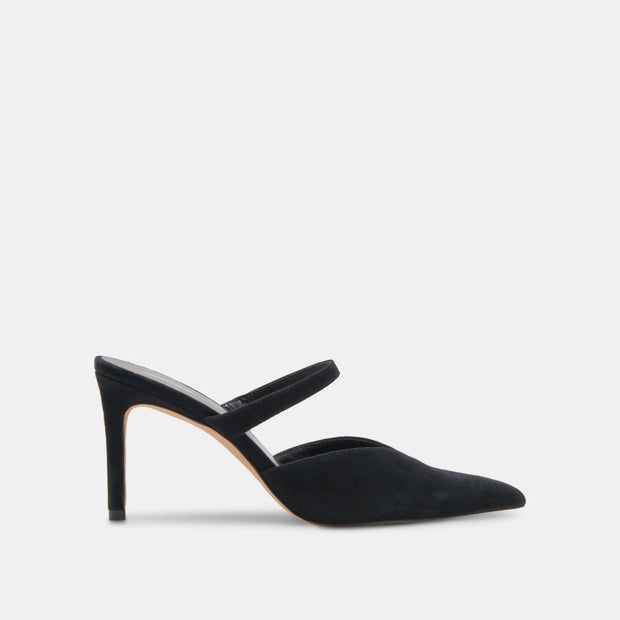 DOLCE VITA KANIKA HEELS - ONYX SUEDE