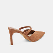 DOLCE VITA KANIKA HEELS - PECAN SUEDE