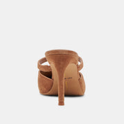 DOLCE VITA KANIKA HEELS - PECAN SUEDE