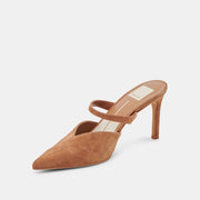 DOLCE VITA KANIKA HEELS - PECAN SUEDE