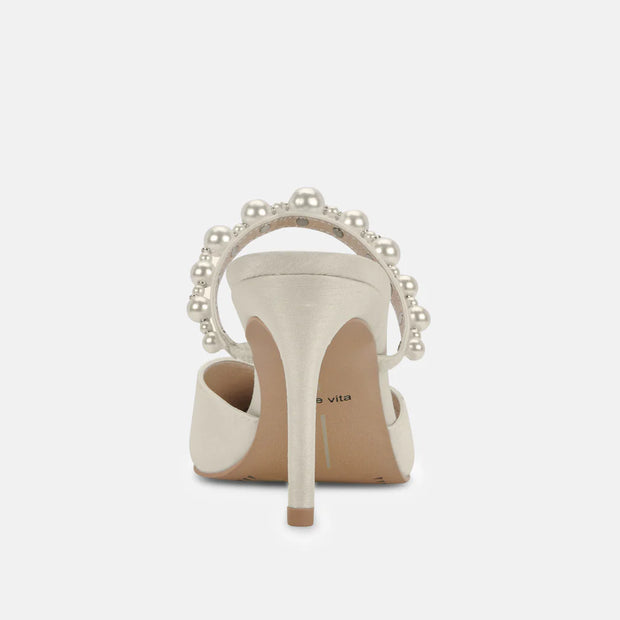 DOLCE VITA KANIKA HEELS - VANILLA PEARL