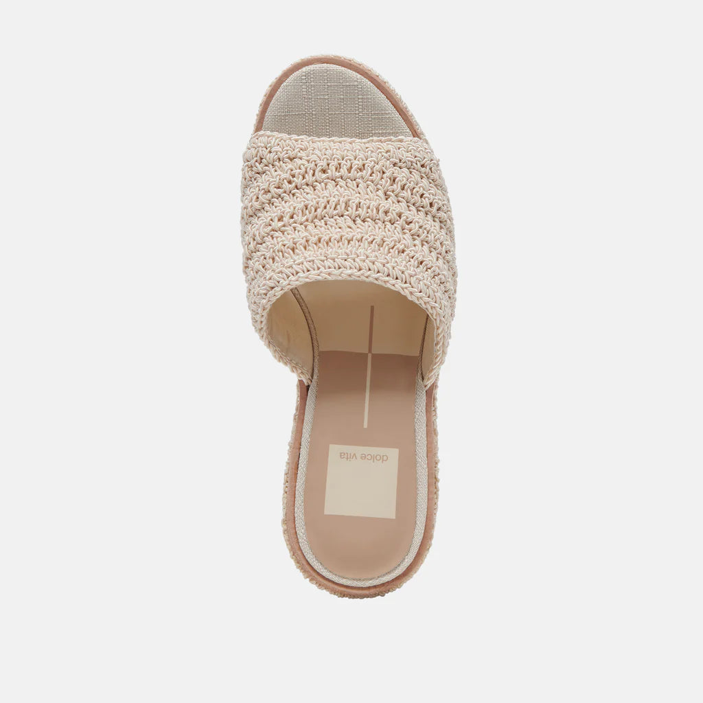 Dolce vita woven slides outlet