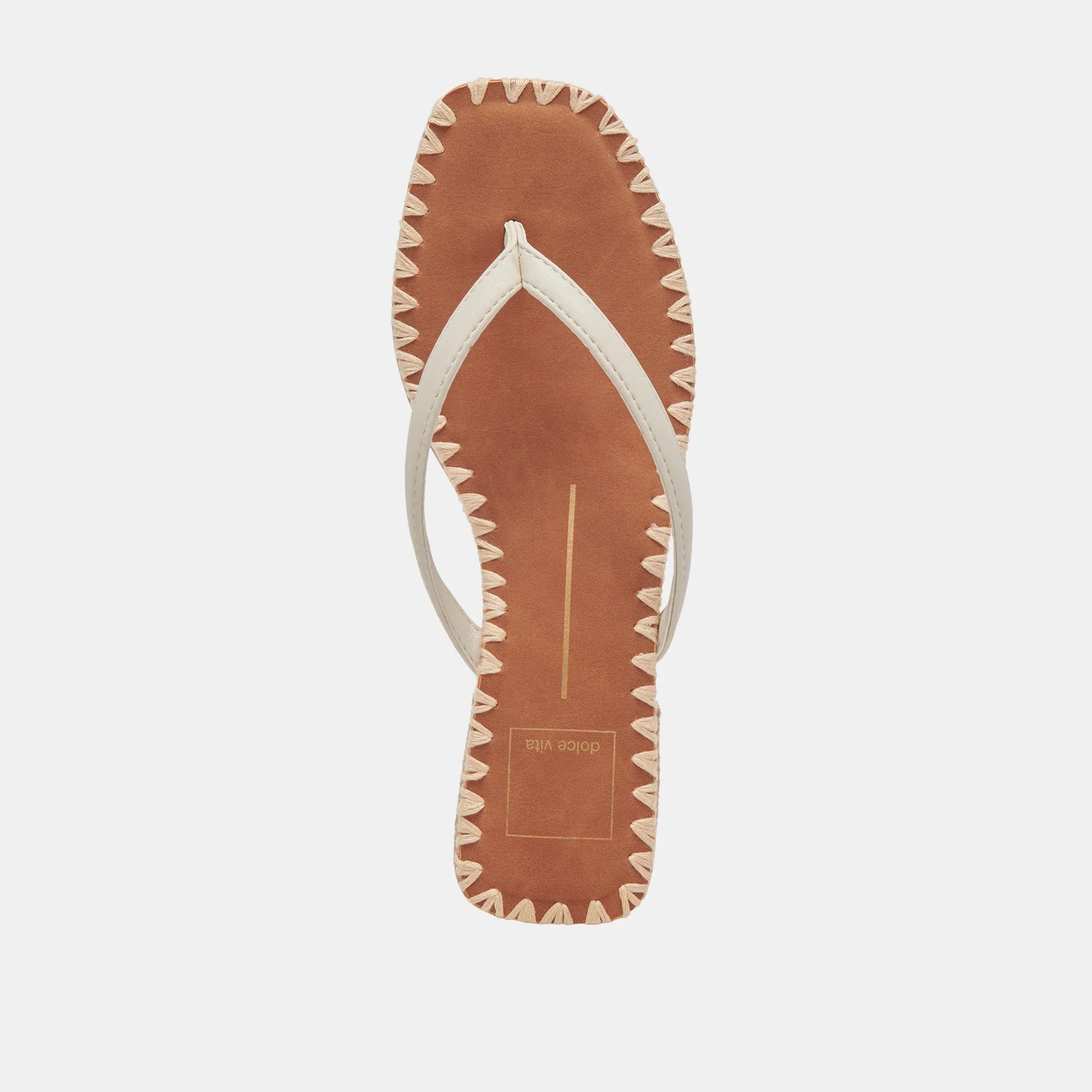 DOLCE VITA BARTY HEELS - WHITE LEATHER