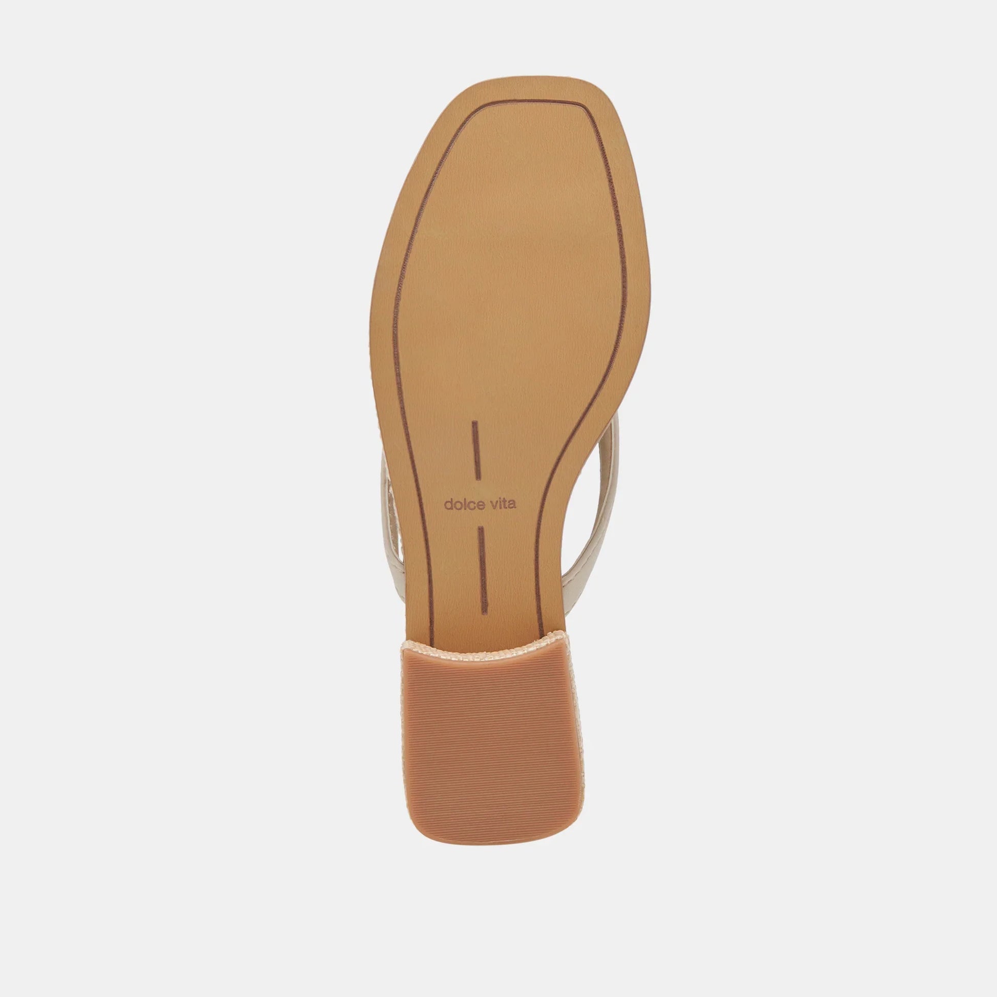 DOLCE VITA BARTY HEELS - WHITE LEATHER