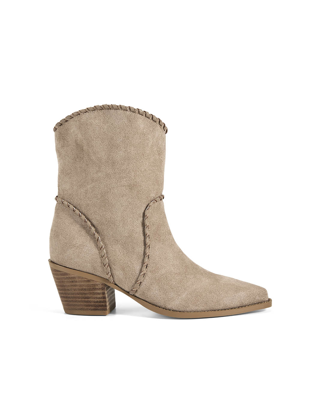 BILLINI DONOVAN WESTERN BOOTIE - BISQUE SUEDE