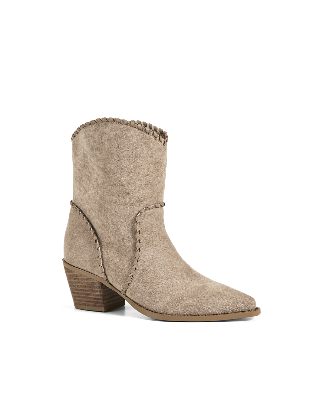 BILLINI DONOVAN WESTERN BOOTIE - BISQUE SUEDE