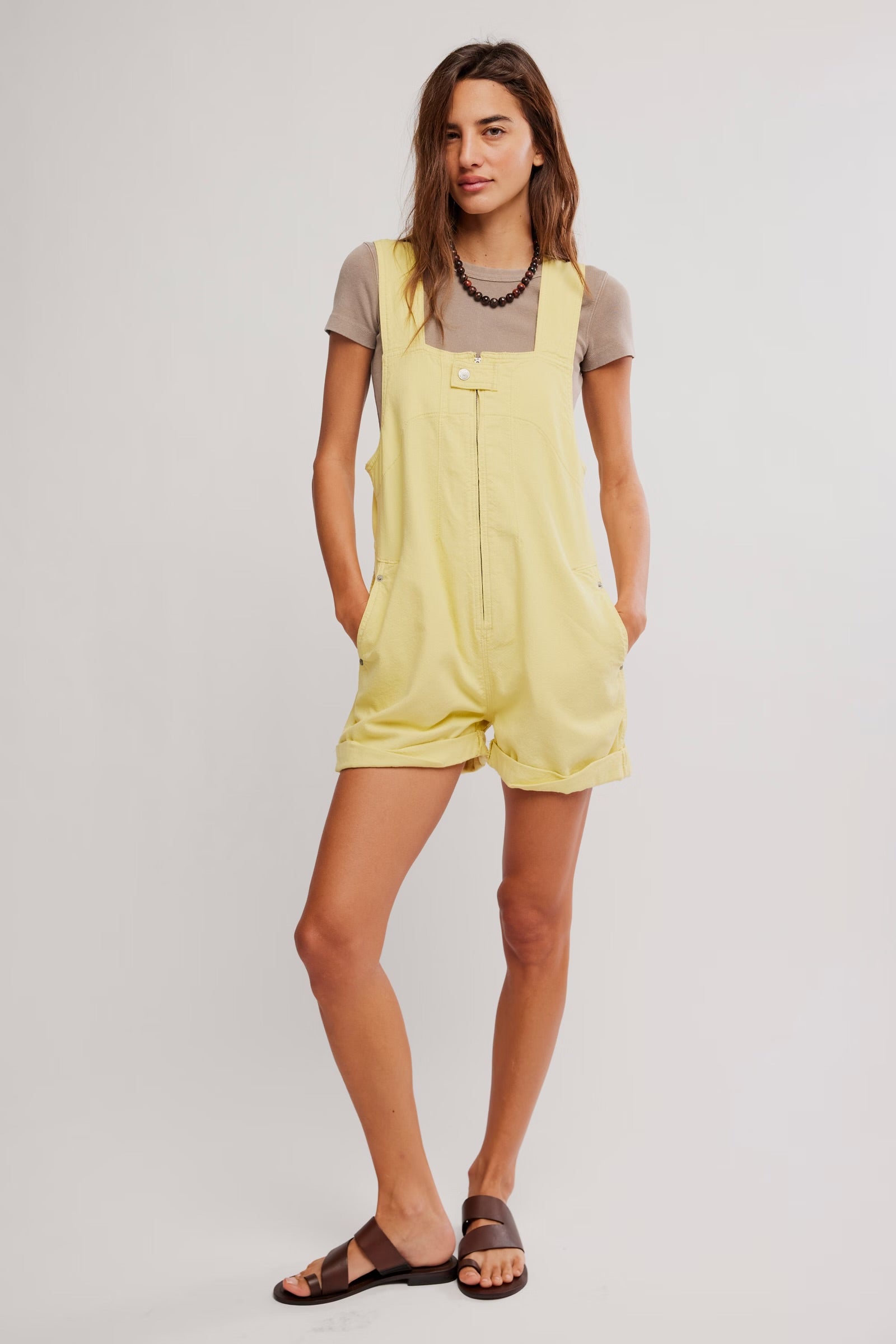 FREE PEOPLE JUDE SHORTALL - SICILIAN YELLOW