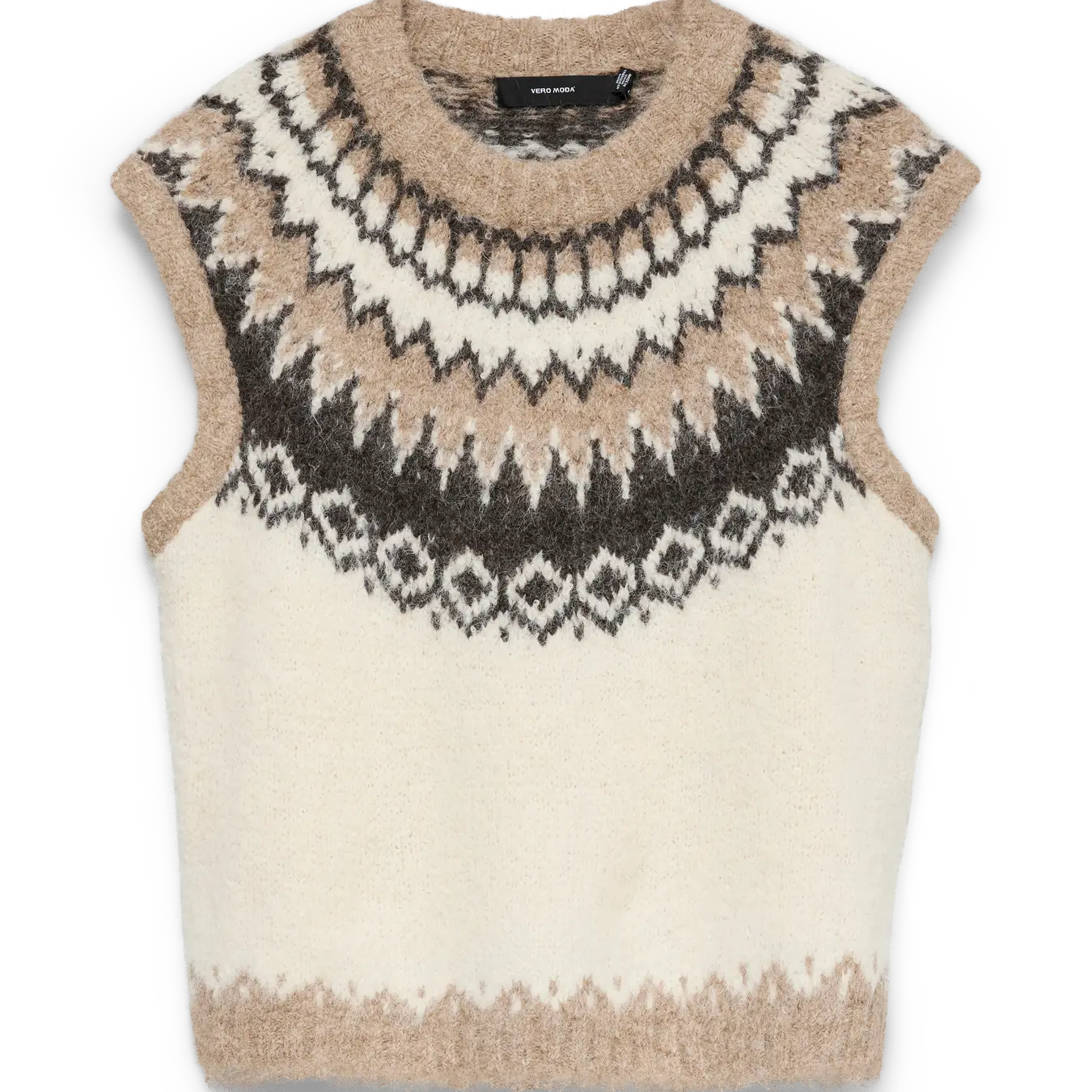 VM ASPEN O NECK VEST - BIRCH SILVER