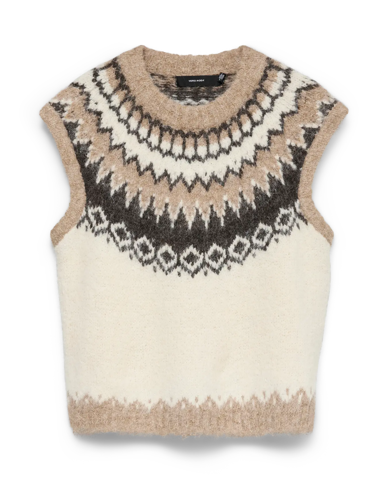 VM ASPEN O NECK VEST - BIRCH SILVER