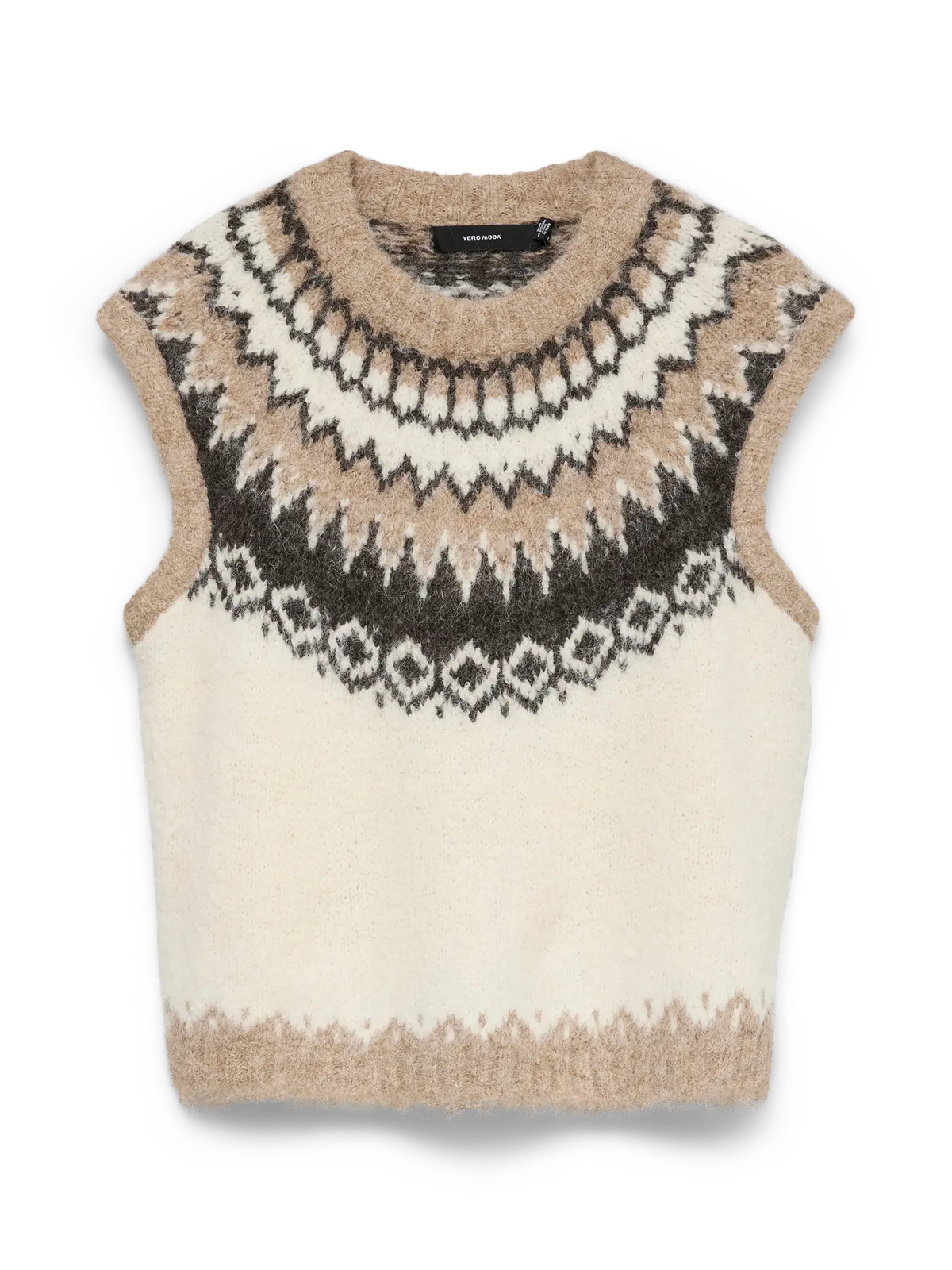 VM ASPEN O NECK VEST - BIRCH SILVER