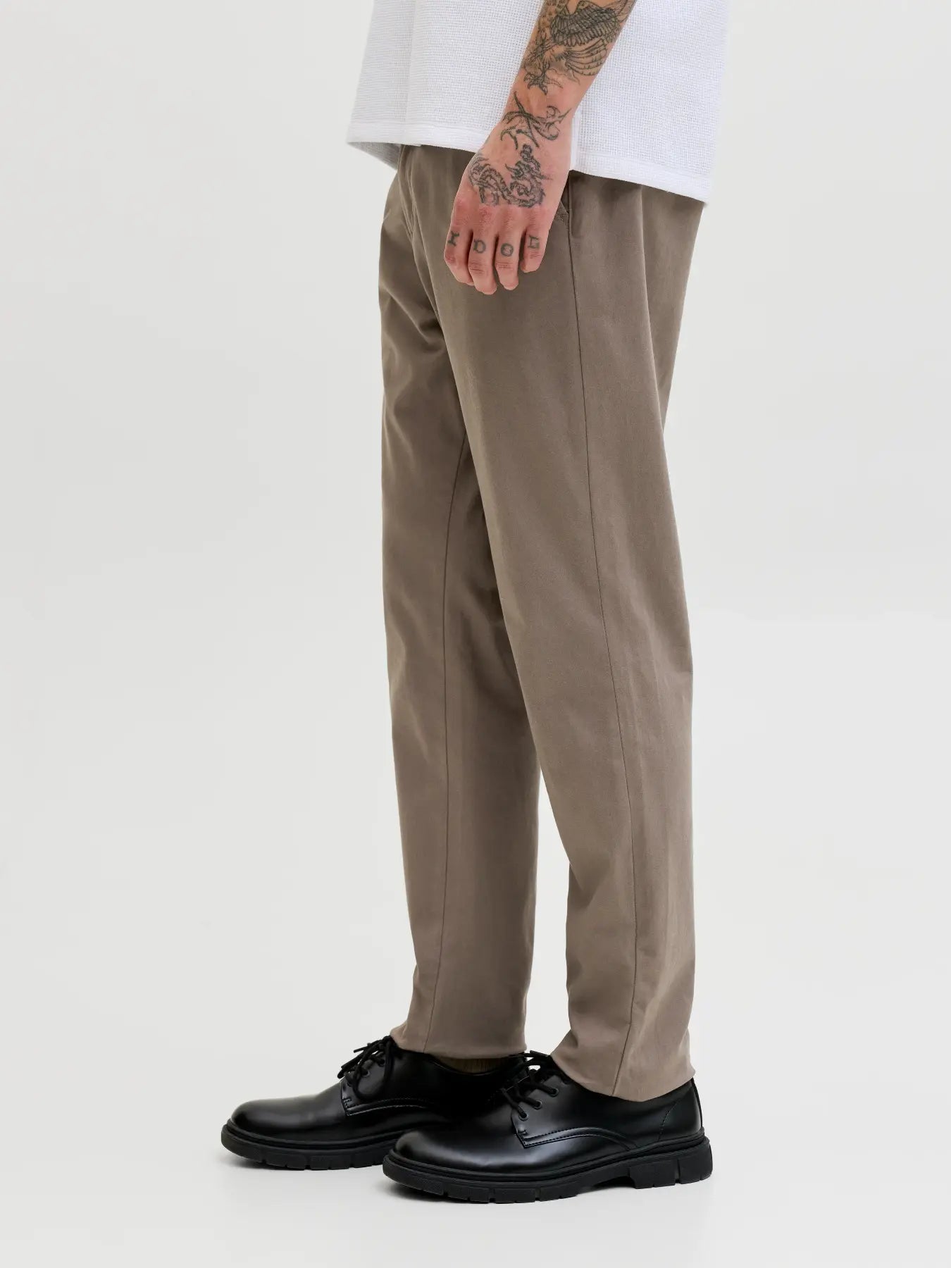 JJ MARCO BOWIE CHINO TROUSERS - FALCON