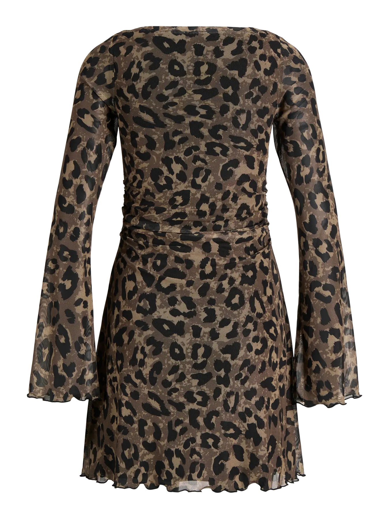JJXX MINNA MESH DRESS - TIGERS EYE