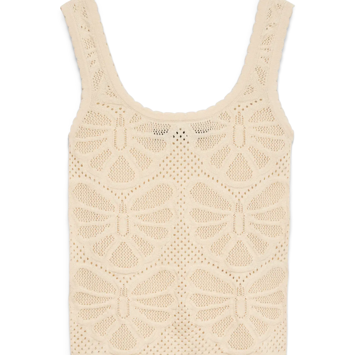 VM CARLIN U NECK TANK - BIRCH