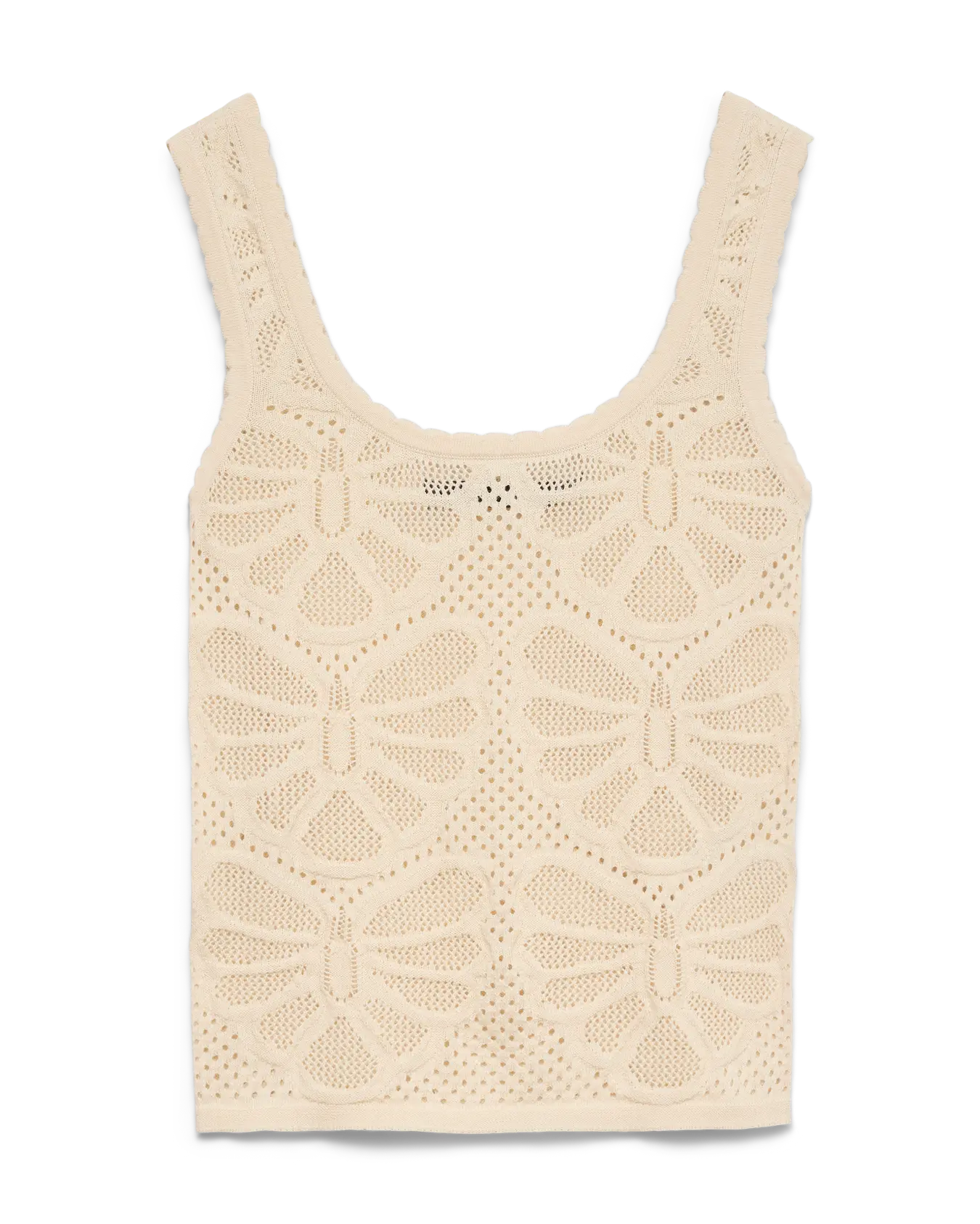 VM CARLIN U NECK TANK - BIRCH