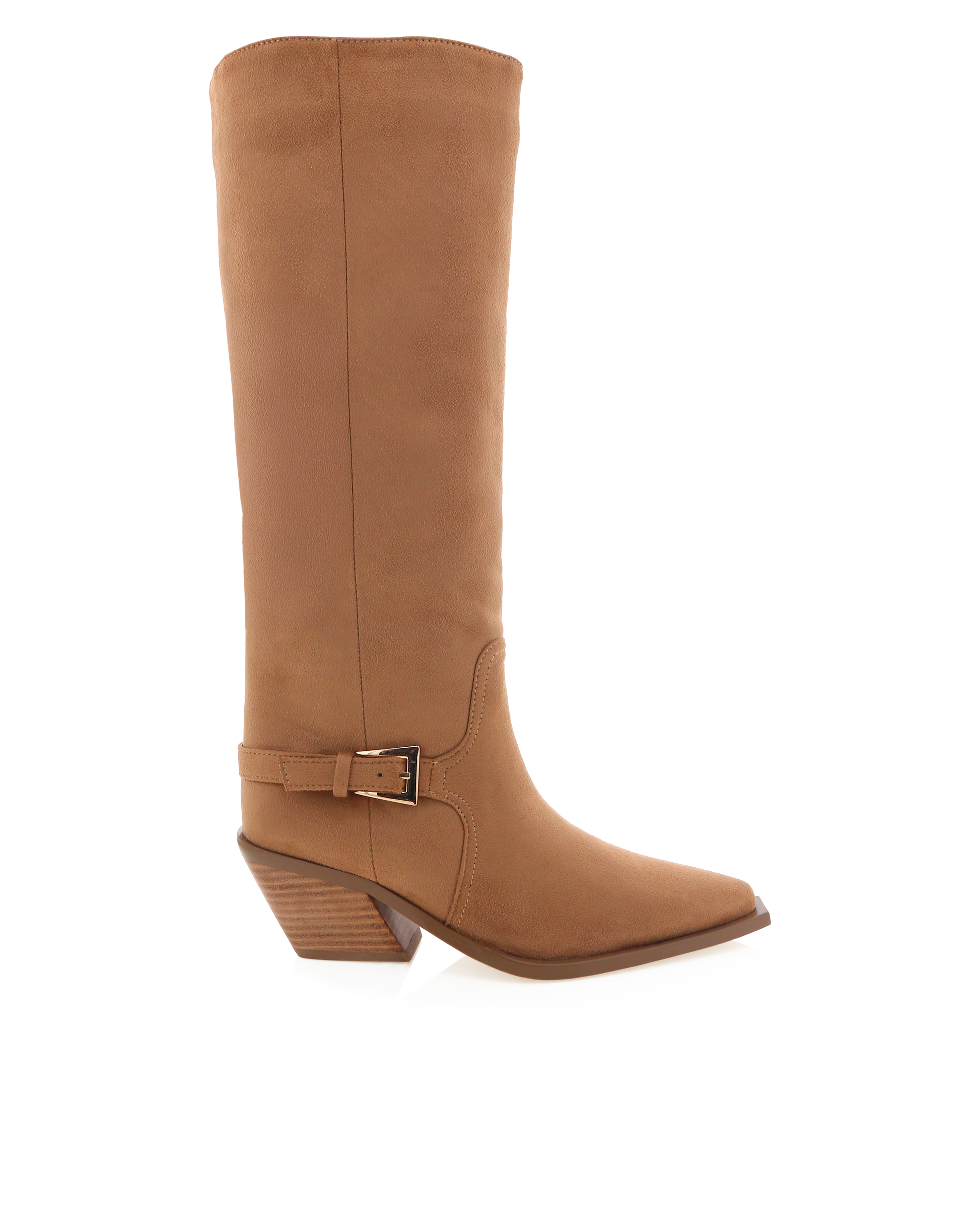 BILLINI ENVER WESTERN TALL BOOT - SANDSTONE SUEDE
