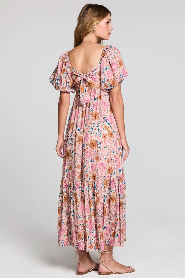 SALTWATER LUXE EVRA MAXI DRESS - MULTI
