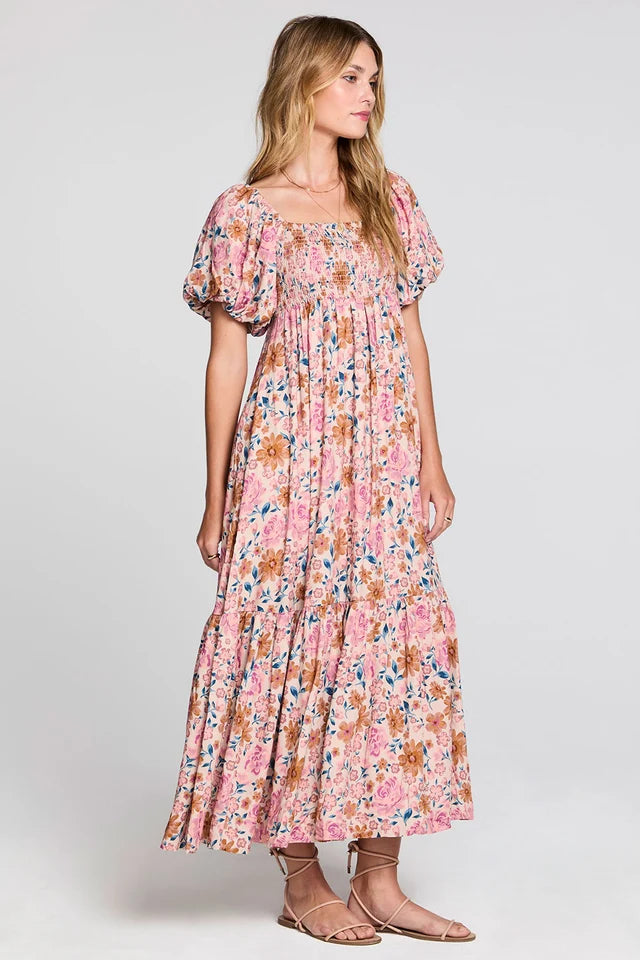 SALTWATER LUXE EVRA MAXI DRESS - MULTI