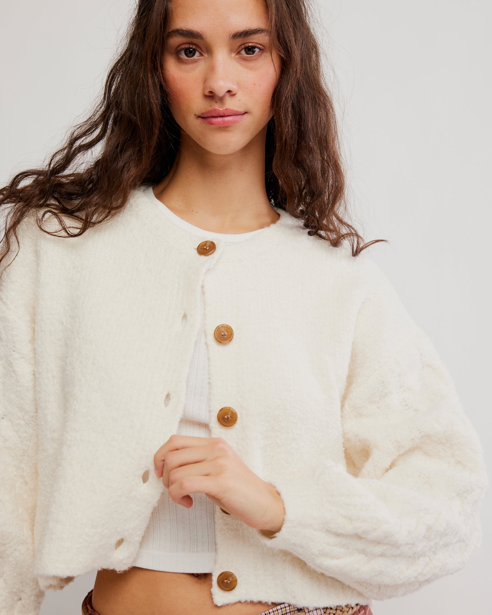 FREE PEOPLE THISTLE CARDI - SUGAR SWIZZLE
