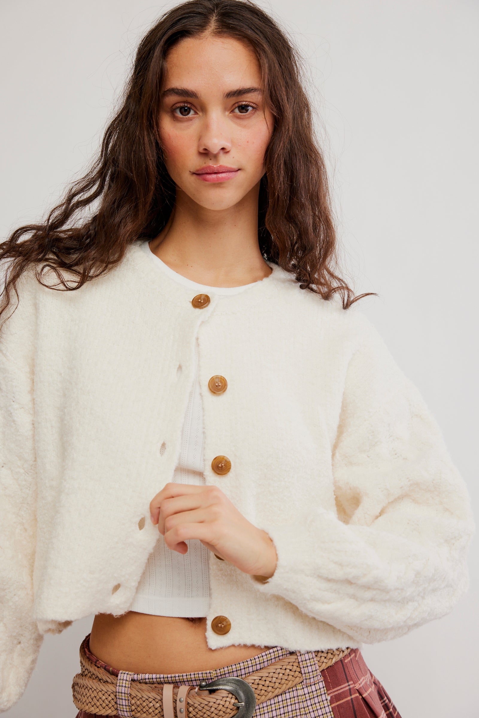 FREE PEOPLE THISTLE CARDI - SUGAR SWIZZLE