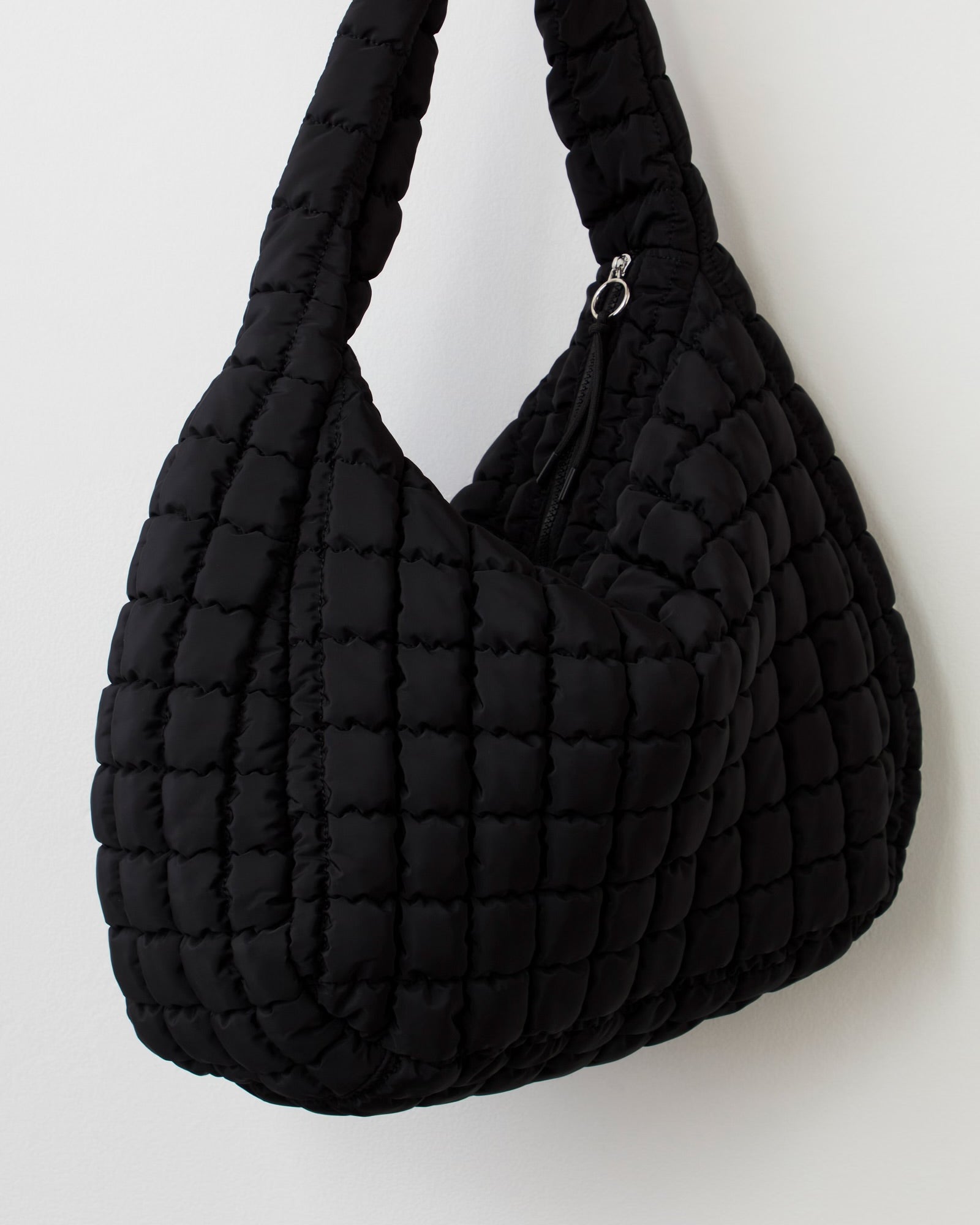 FREE PEOPLE CARR QUILTED BAG - BLACK