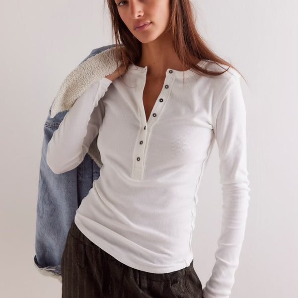 FREE PEOPLE JAMIE HENLEY - IVORY