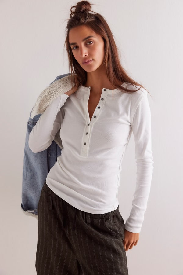 FREE PEOPLE JAMIE HENLEY - IVORY