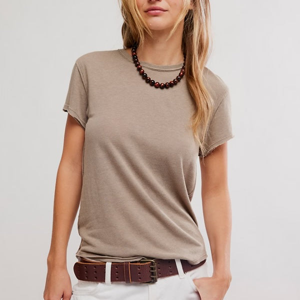 FREE PEOPLE NOVA TEE - CAIMEN