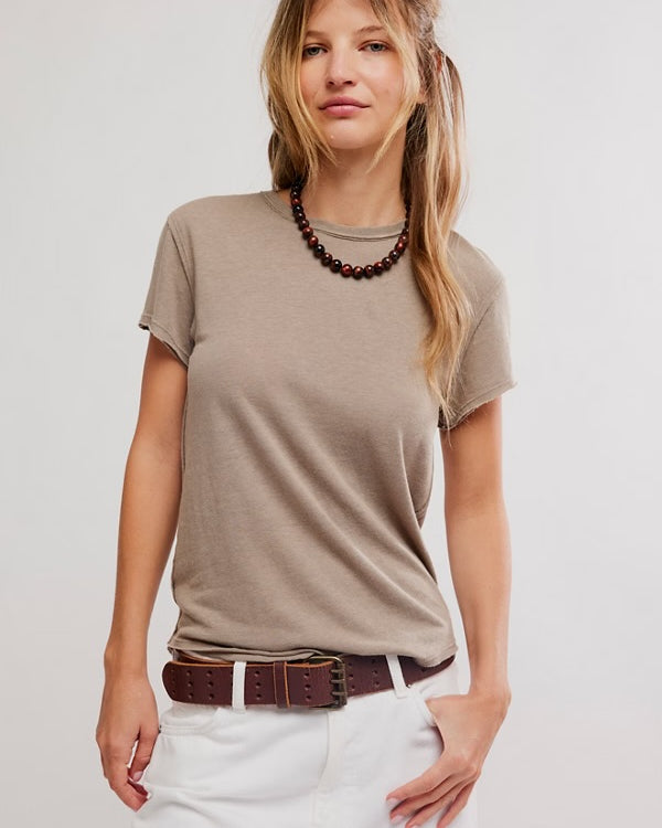FREE PEOPLE NOVA TEE - CAIMEN