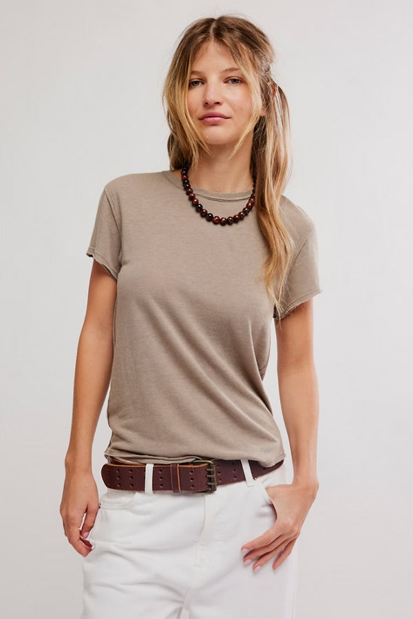 FREE PEOPLE NOVA TEE - CAIMEN